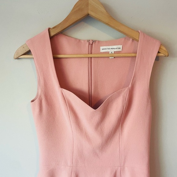 Dress the Population Blush Pink Sheath Dress - Picture 2 of 8